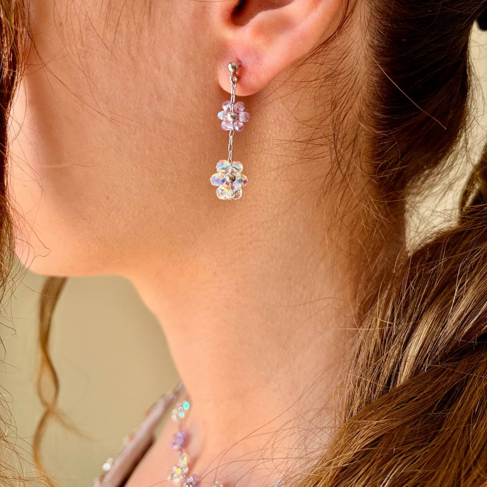 💜 Daphne Lilac Earrings